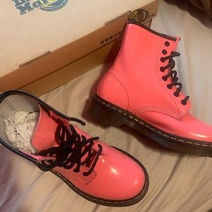 Doc Martens Size US 6 (Womens) Acid Pink